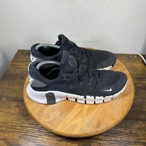 Nike Free Metcon 4 Training Shoes Mens Black White CT3886-010 Size 10.5